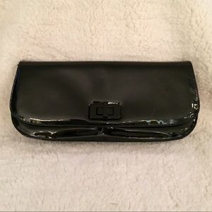 PRADA Black Patente Leather Purse/Clutch/Pochette